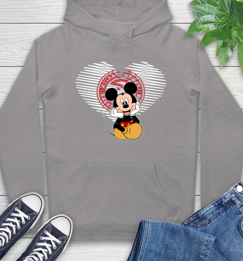 NBA Atlanta Hawks The Heart Mickey Mouse Disney Basketball Hoodie 6