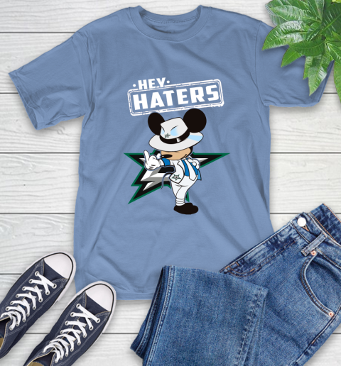 NHL Hey Haters Mickey Hockey Sports Dallas Stars T-Shirt 12