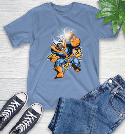 Minnesota Vikings NFL Football Thanos Avengers Infinity War Marvel T-Shirt 12