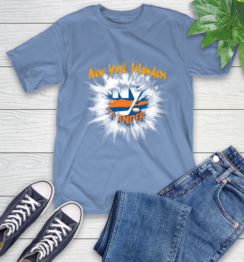 New York Islanders NHL Hockey Adoring Fan Rip Sports T-Shirt 12