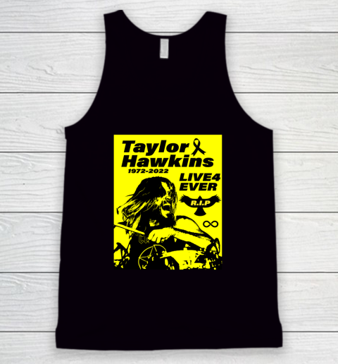 Taylor Hawkins Shirt RIP Foo Fighters Drummer 1972  2022 Tank Top
