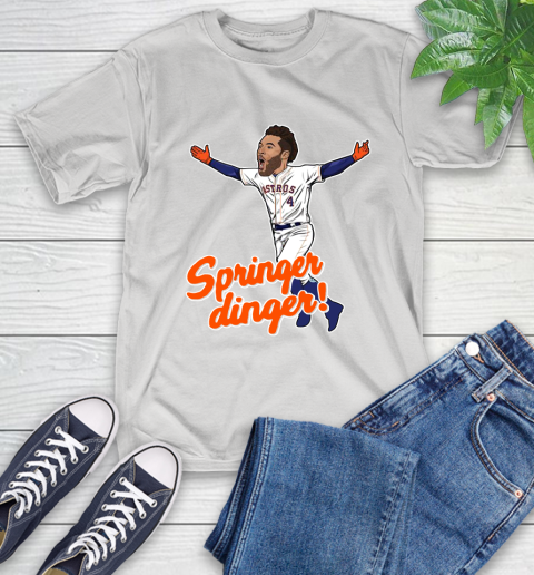 Houston Springer Dinger Fan Shirts T-Shirt