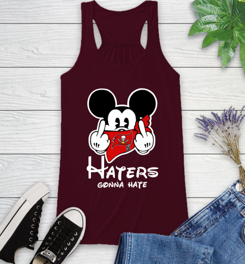 NFL Tampa Bay Buccaneers Haters Gonna Hate Mickey Mouse Disney Football T Shirt_000 Racerback Tank 2