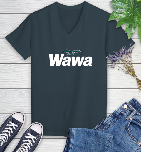 Wawa Eagles Women's V-Neck T-Shirt 8