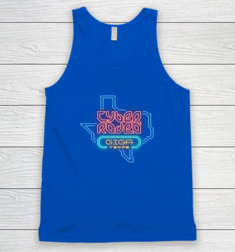 Cyber Rodeo Shirt Elon Musk Giga Texas Tesla Event Tank Top 3