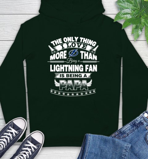 NHL The Only Thing I Love More Than Being A Tampa Bay Lightning Fan Is Being A Papa Hockey Hoodie 12