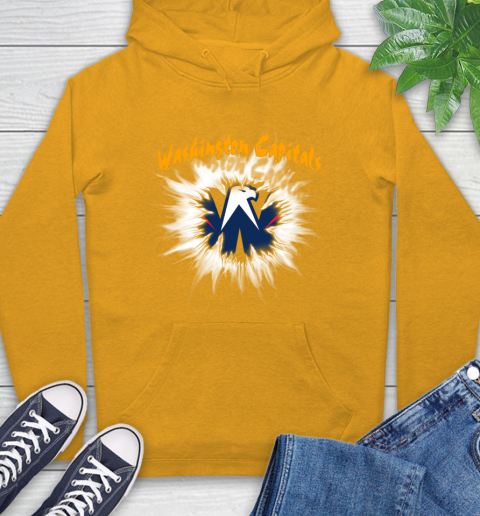 Washington Capitals NHL Hockey Adoring Fan Rip Sports Hoodie 2