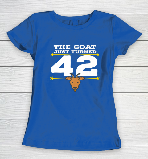 The Goat Just Turned 42 42nd Birthday Goat Women's T-Shirt 14