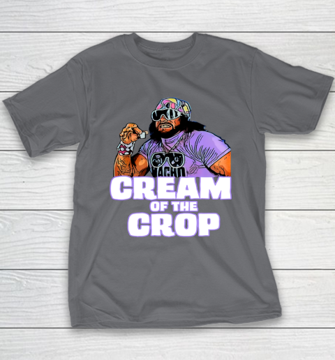 Macho Man Cream Of The Crop Funny Meme WWE Youth T-Shirt 14