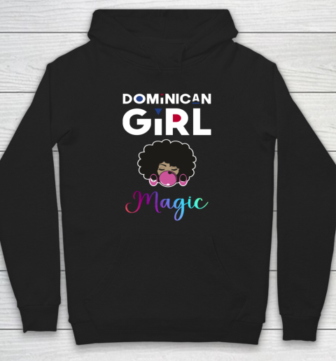 Black Girl, Women Shirt Dominican Girl Shirt Gum Black Pride Dominican Republic Hoodie