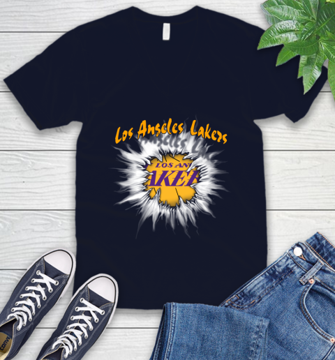 Lakers v neck clearance