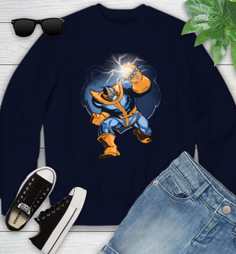 Memphis Grizzlies NBA Basketball Thanos Avengers Infinity War Marvel Youth Sweatshirt 2