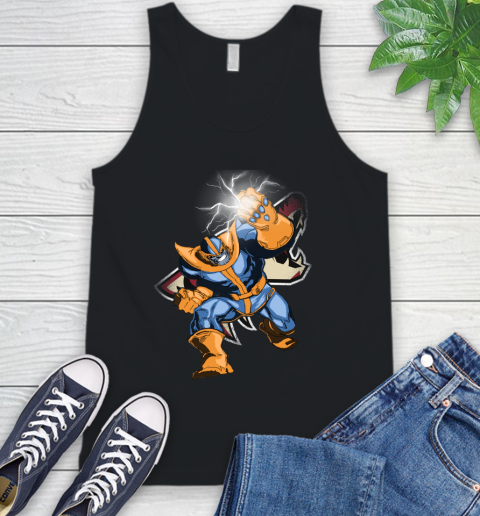 Arizona Coyotes NHL Hockey Thanos Avengers Infinity War Marvel Tank Top