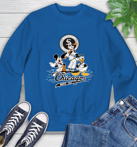 MLB Chicago White Sox Mickey Mouse Donald Duck Goofy Baseball T Shirt Sweatshirt 9