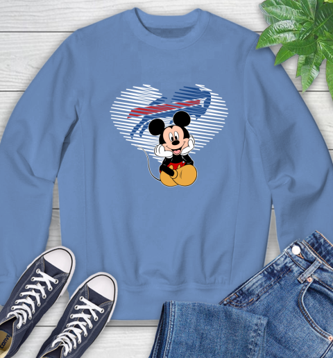 NFL Buffalo Bills The Heart Mickey Mouse Disney Football T Shirt_000 Sweatshirt 23