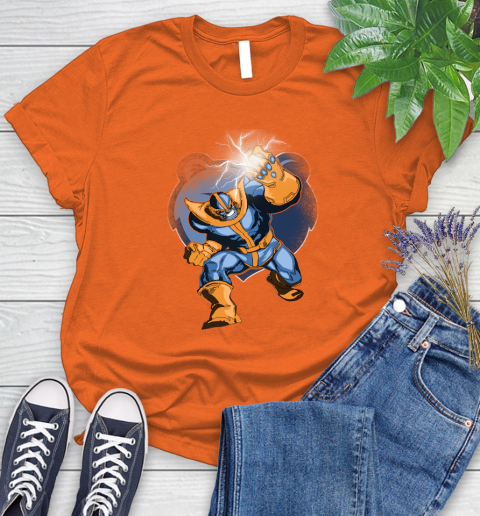 Memphis Grizzlies NBA Basketball Thanos Avengers Infinity War Marvel Women's T-Shirt 3