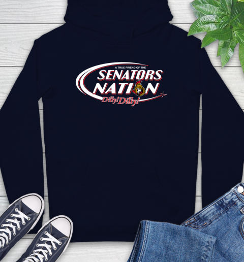 NHL A True Friend Of The Ottawa Senators Dilly Dilly Hockey Sports Hoodie 3
