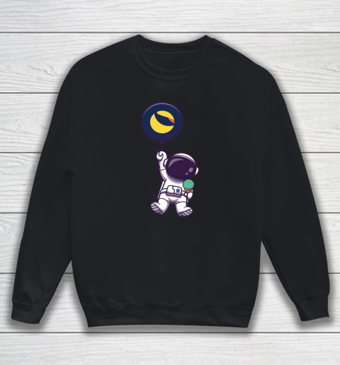 Terra Luna Crypto Token Rocket To The Moon Sweatshirt
