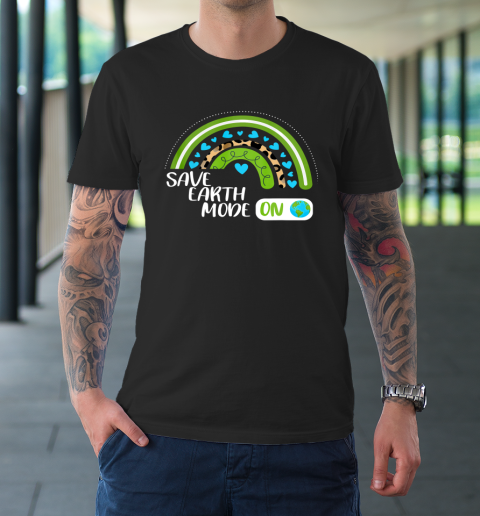 Save Earth Mode ON Recycle Plastic Reuse Reduce Earth Day T-Shirt
