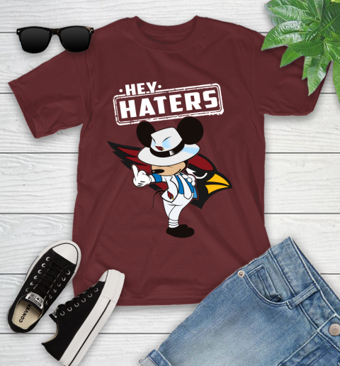 NFL Hey Haters Mickey Football Sports Arizona Cardinals Youth T-Shirt 14