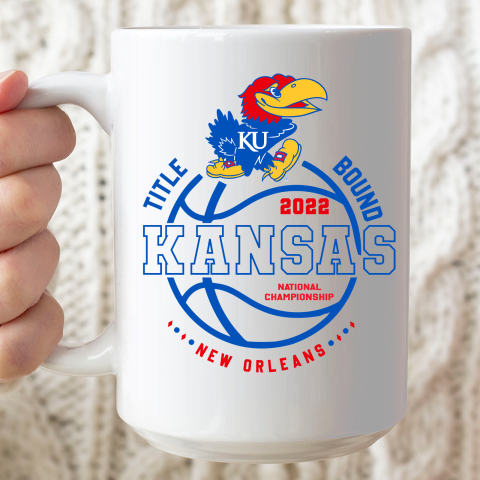 Kansas 2022 National Championship Ceramic Mug 15oz