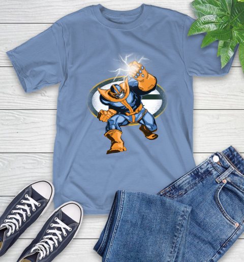 Green Bay Packers NFL Football Thanos Avengers Infinity War Marvel T-Shirt 12