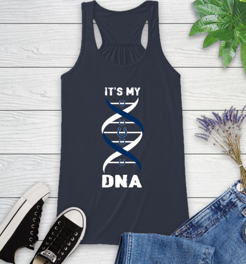 Indianapolis Colts NFL Football It's My DNA Sports Racerback Tank 10