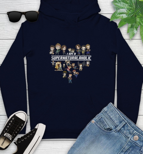 Iam_a_SupernaturalAHolic_Supernatural_A_Holic_Shirt Youth Hoodie 3