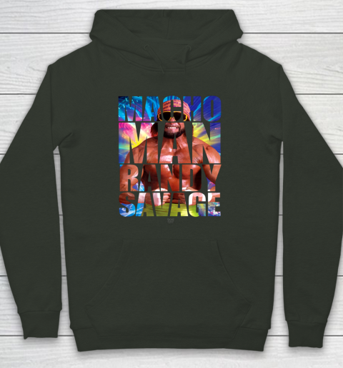 Randy Macho Man Savage WWE Disco Splash Hoodie 8