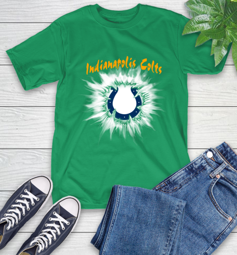 Indianapolis Colts NFL Football Adoring Fan Rip Sports T-Shirt 7