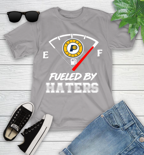 Indiana Pacers NBA Basketball Fueled By Haters Sports Youth T-Shirt 4