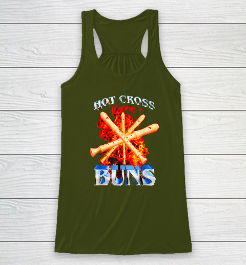 Hot Cross Buns Funny Racerback Tank 2