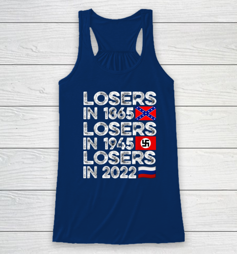 Russia Losers In 2022 Racerback Tank 4