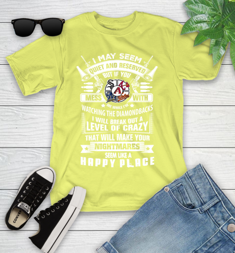 Arizona Diamondbacks MLB Baseball Don't Mess With Me While I'm Watching My Team Sports Youth T-Shirt 10