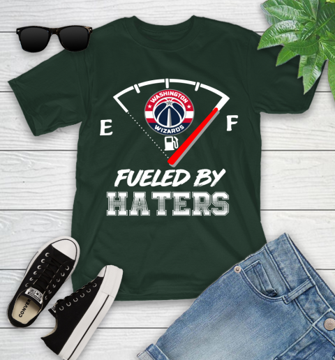 Washington Wizards NBA Basketball Fueled By Haters Sports Youth T-Shirt 5