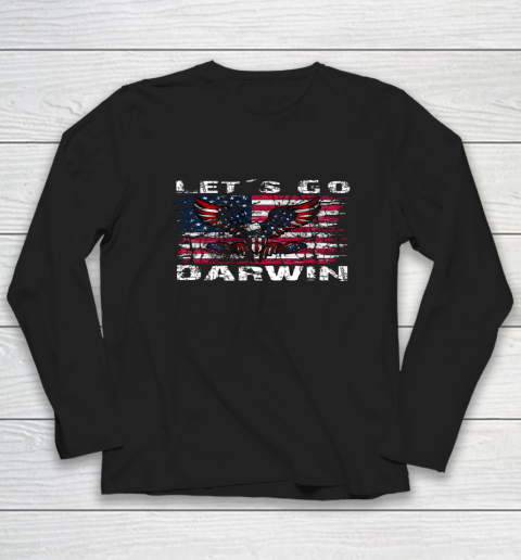 Let's go Darwin America Flag Eagle Long Sleeve T-Shirt