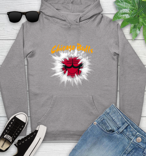 Chicago Bulls NBA Basketball Rip Sports Youth Hoodie 6