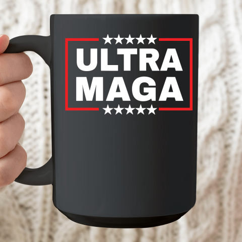 Ultra Maga Funny Trump Ceramic Mug 15oz