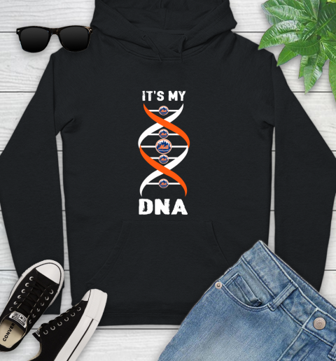 New York Mets MLB Baseball It's My DNA Sports Youth Hoodie