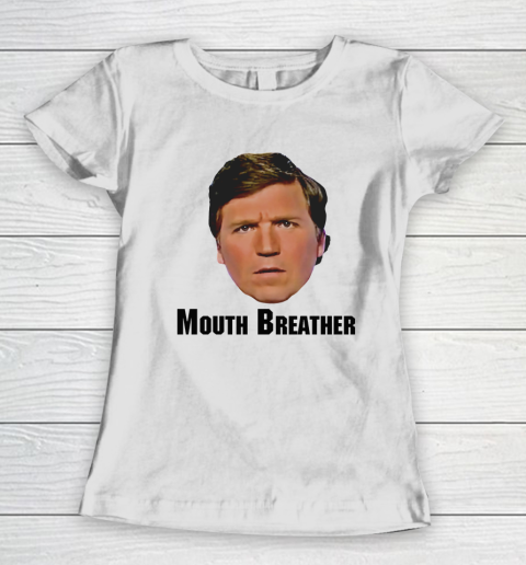 Tucker Carlson Mouth Breather Women's T-Shirt