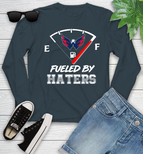 Washington Capitals NHL Hockey Fueled By Haters Sports Youth Long Sleeve - Image 10