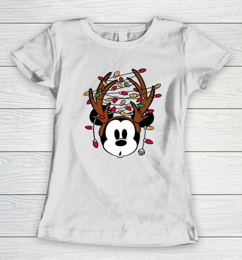 Disney Mickey Mouse Tangled Holiday Christmas Women's T-Shirt