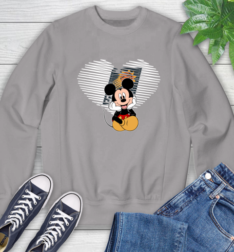NBA Phoenix Suns The Heart Mickey Mouse Disney Basketball Sweatshirt 5