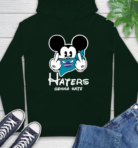 NBA Charlotte Hornets Haters Gonna Hate Mickey Mouse Disney Basketball T Shirt Hoodie 12