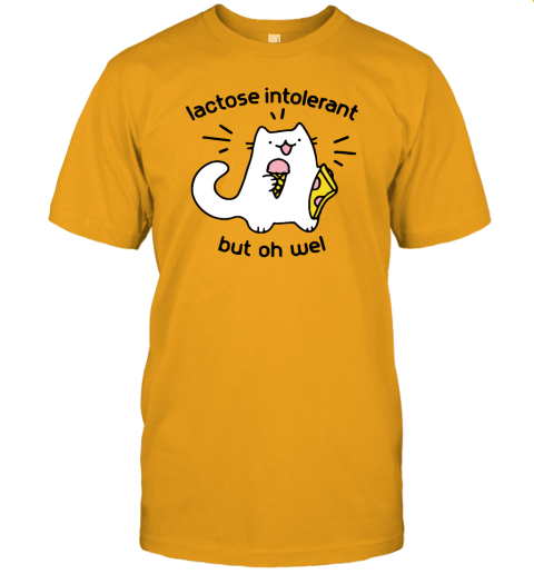 Lactose Intolerant Cat T-Shirt