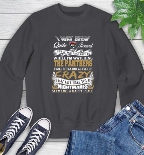 Florida Panthers NHL Hockey Don't Mess With Me While I'm Watching My Team Sweatshirt 6