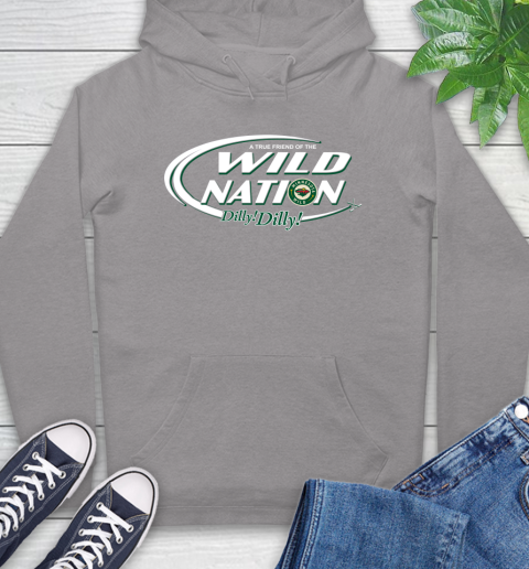 NHL A True Friend Of The Minnesota Wild Dilly Dilly Hockey Sports Hoodie 6