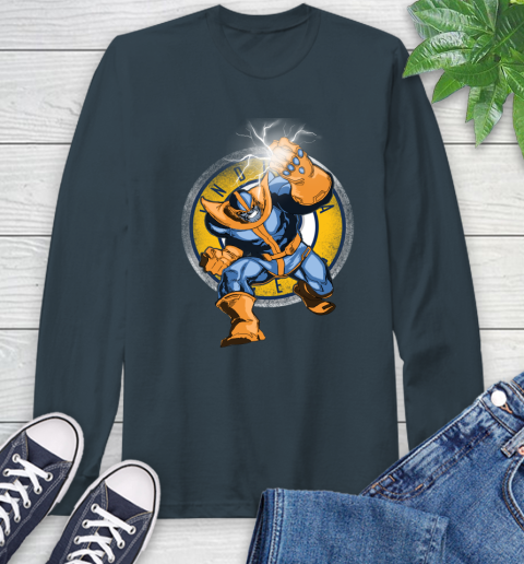 Indiana Pacers NBA Basketball Thanos Avengers Infinity War Marvel Long Sleeve T-Shirt 9
