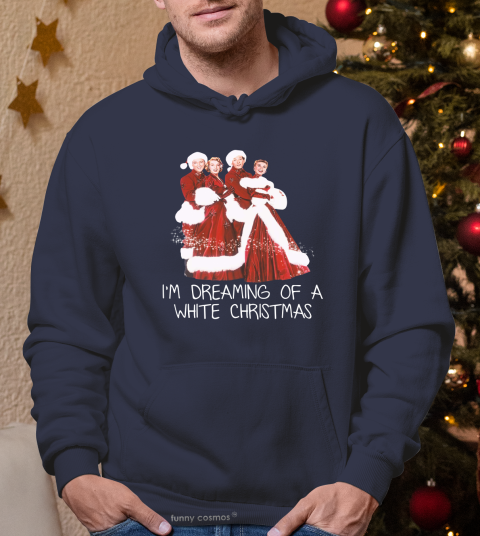 White Christmas T Shirt, Bob Wallace Phil Davis Judy Haynes Betty Haynes Tshirt, I'm Dreaming Of A White Christmas Shirt, Christmas Gifts