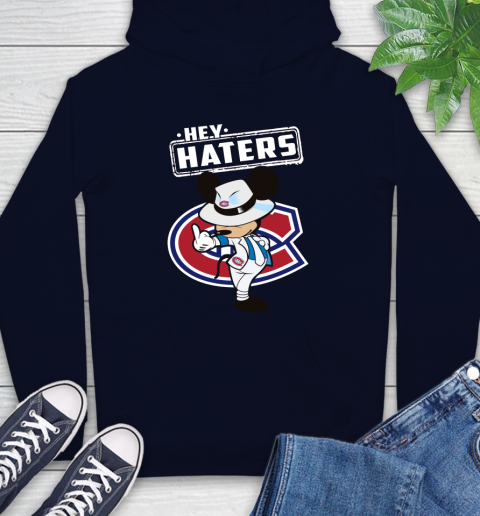 NHL Hey Haters Mickey Hockey Sports Montreal Canadiens Hoodie 3